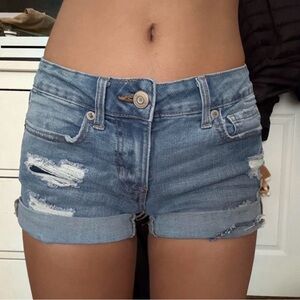 Aeropostale Blue Jean Shorts
